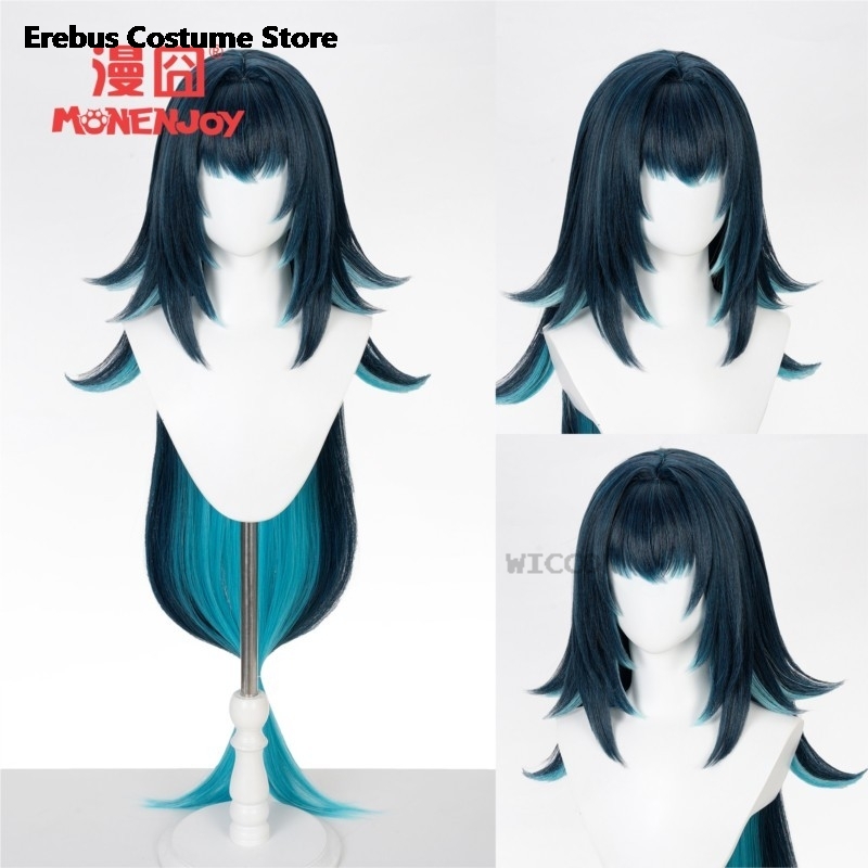 Synthetic Wigs - 할로윈 겐신 임팩트 다니카 코스프레 가발,