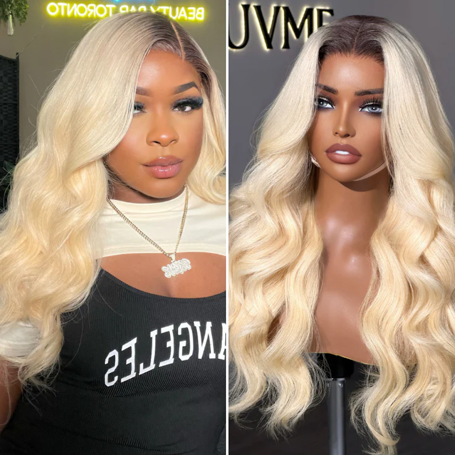 1B 613 블론드 옴브레 인모 가발 13x6 HD 레 - 613 Blonde Body Wave Lace Front Wig 리뷰 및 가격