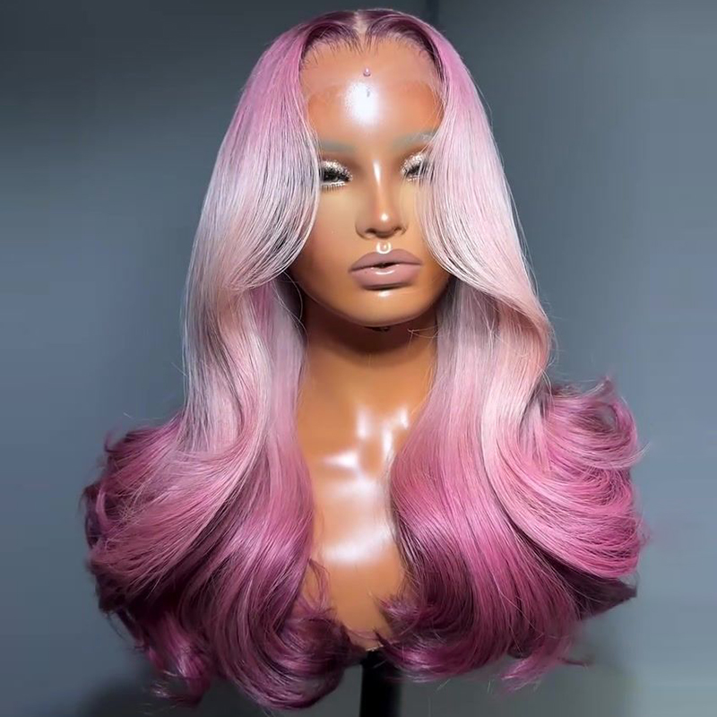 13x4 브라운, 핑크, 블루 색상의 레이스 프런트 인 - 613 Blonde Body Wave Lace Front Wig 리뷰 및 가격