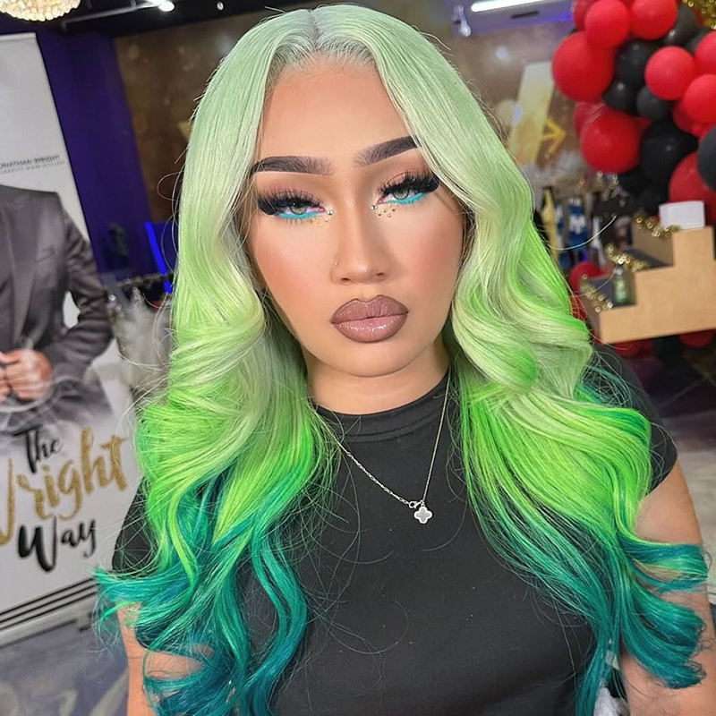 13x4 브라운, 핑크, 블루 색상의 레이스 프런트 인 - 613 Blonde Body Wave Lace Front Wig 리뷰 및 가격