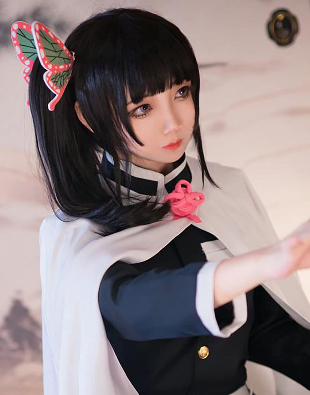 애니메이션 Kimetsu No Yaiba Tsuyuri - Synthetic Braided Wigs For Black Women 리뷰 및 가격