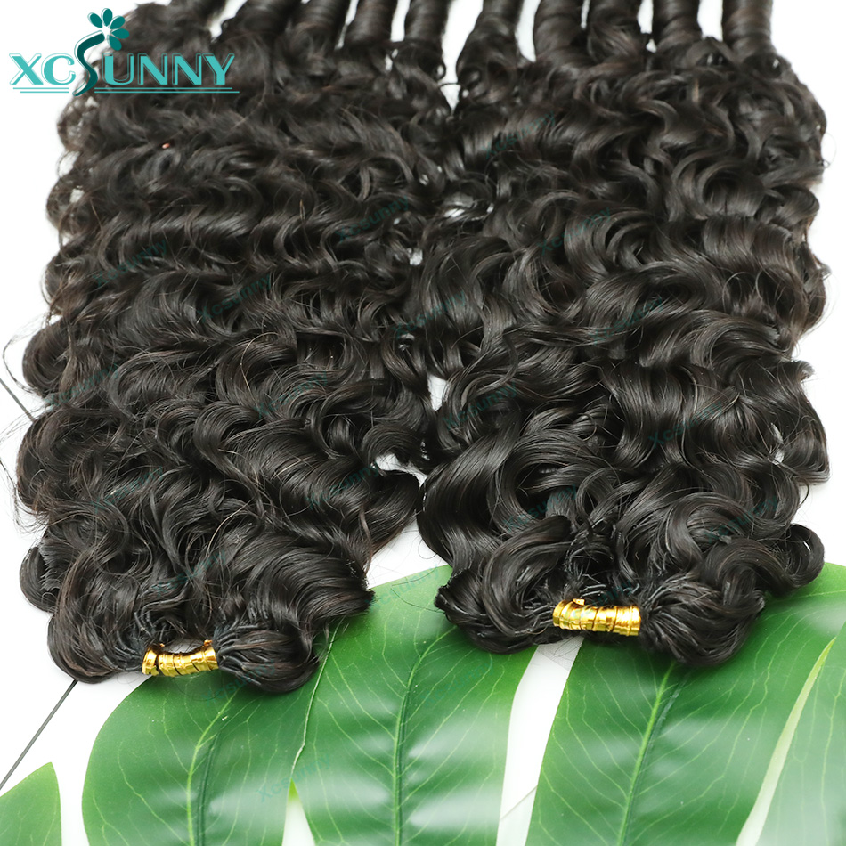 미라클 노츠 크로셰 인모 버마 컬리 워터 웨이브 페더  - Water Wave Bulk Human Hair For Braiding 리뷰 및 가격