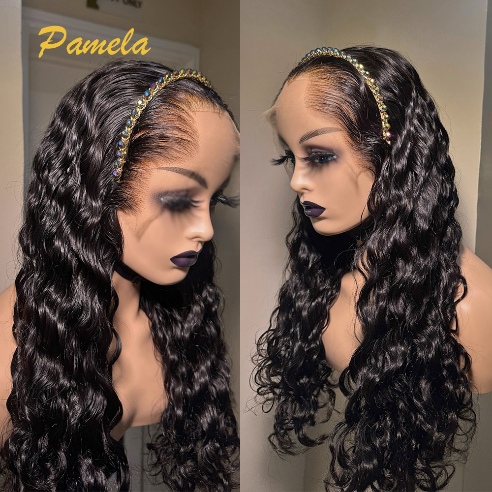 뉴 트렌드 라고스 헤어라인 250 밀도 딥 웨이브 버마 - Human Hair Wigs 리뷰 및 가격