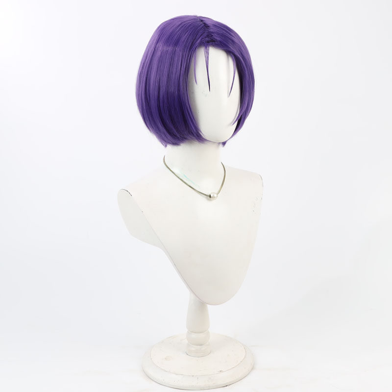 사이렌지 하루나 코스프레 가발 보라색 짧은 아줄 레인  - Synthetic Wigs 리뷰 및 가격