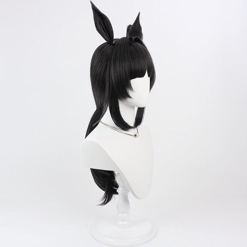 로고타입 코스프레 가발 우마 무스메 프리티 더비 블랙  - Synthetic Wigs 리뷰 및 가격
