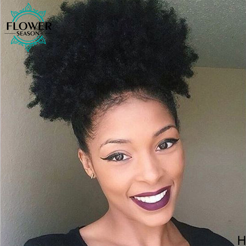 아프로 킨키 곱슬 드로스트링 포니테일 인모 익스텐션,  - Seamless Clip In Hair Extensions Human Hair 리뷰 및 가격