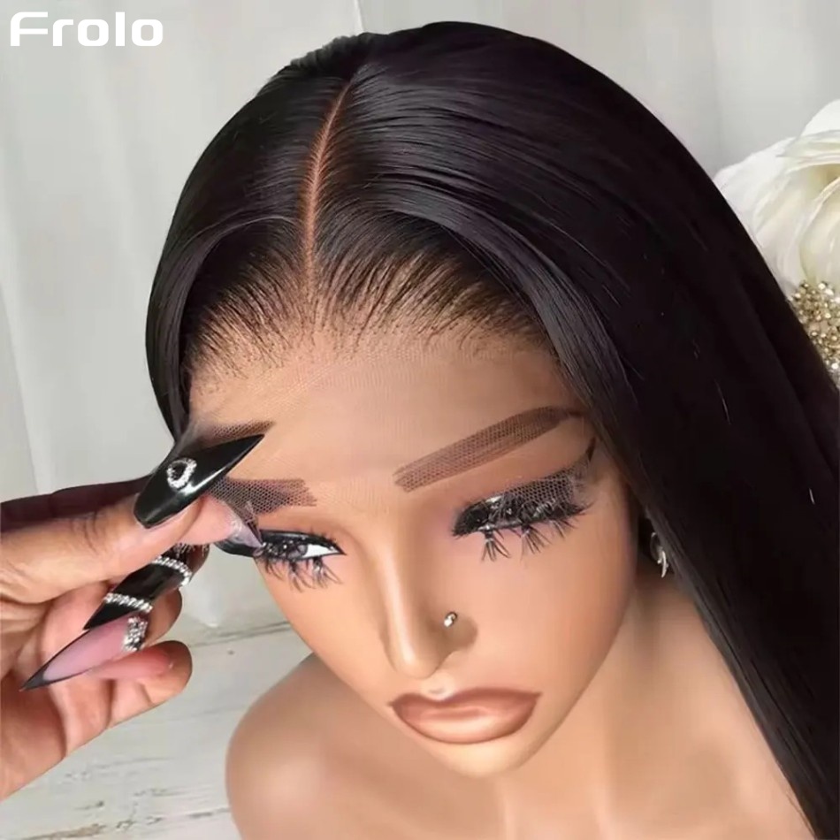 글루리스 본 스트레이트 인모 가발 220 밀도 13X4 - Lace Front Wigs 리뷰 및 가격