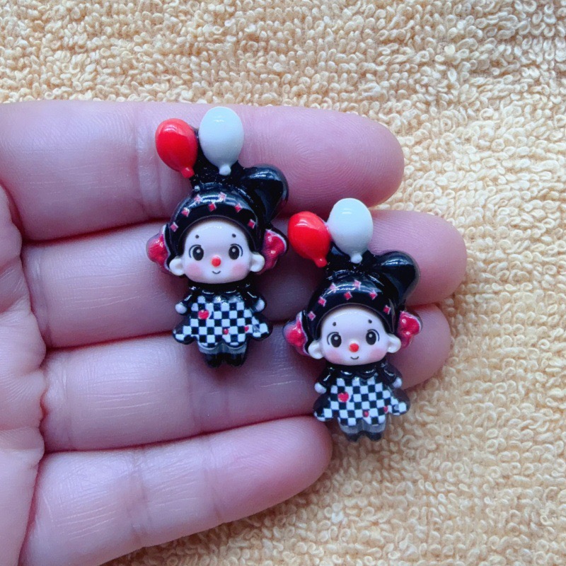 12개 조커 풍선 어린이용 재미있는 수제 DIY 크림  - Hair Clips 리뷰 및 가격